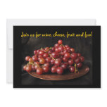 Wine &amp; Cheese Party Invitations