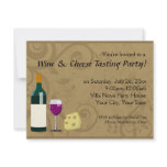 Wine & Cheese Tasting Party Invitations