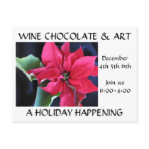 Wine Chocolate & Art postcards