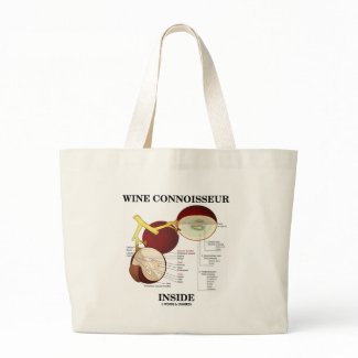 Wine Connoisseur Inside (Wine Grape Berry) bag