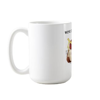 Wine Connoisseur Inside (Wine Grape Berry) mug