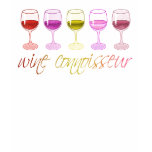 Wine Connoisseur Ladies Long Sleeve T-Shirt