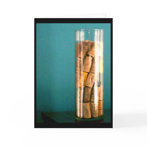 wine corks cards
