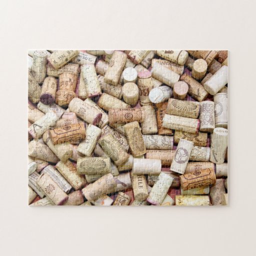 Wine Corks Puzzle Zazzle