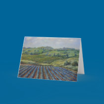 Wine Country Greeting Card cards