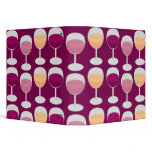 Wine Design 3 Ring Binders