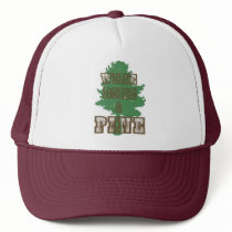 WINE DINE PINE hats