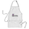 Wine Diva aprons by WIneObsessions Wine Diva aprons