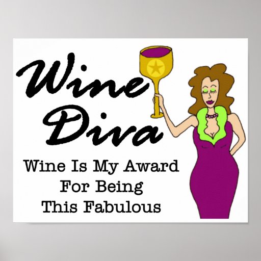 Wine Diva "Fabulous" Print