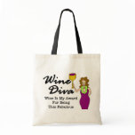 Wine Diva "Fabulous" Shopping Bag