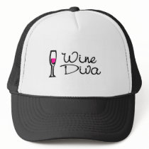 Wine Diva hats by BacheloretteGirl Wine Diva hats