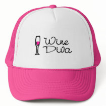 Wine Diva hats by TeeZazzle Wine Diva hats