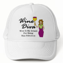 Wine Diva Hat