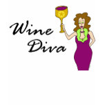 Wine Diva (No Saying) T-Shirt