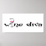 Wine Diva Posters