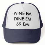 WINE EMDINE EM69 EM TRUCKER HAT