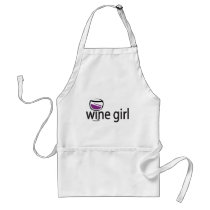 Wine Girl aprons by WIneObsessions Wine Girl aprons