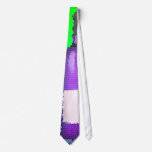 wine glass and bottle : stained glass custom tie