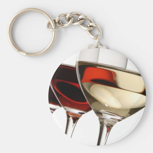 Wine Glass Keychain