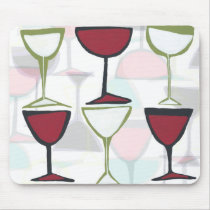 wine glass mousepad mousepads