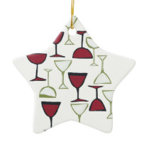 wine glass ornament ornaments