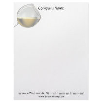Wine Glass Professional Stationery Letterhead Design