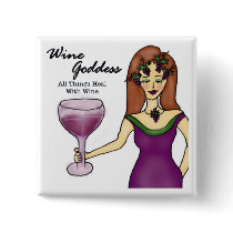 Wine Goddess "All Things Heal..." buttons