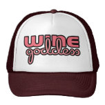 Wine Goddess Wine Mesh Hat