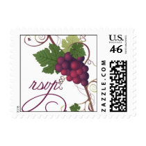 Wine Grape RSVP Stamp stamps