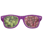 Wine Grapes Adult Retro Party Shades, Purple Retro Sunglasses