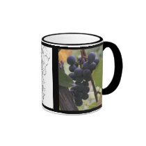 Wine grapes mugs