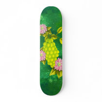 Wine Grapes & Flowers skateboards by tubron Wine Grapes & Flowers skateboards