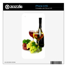 Wine Grapes iPhone 4 Skins