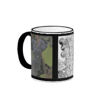 Wine grapes mugs