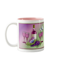 Wine & Grapes Still Life mugs by Spice Wine & Grapes Still Life mugs