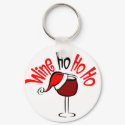 Wine Ho Ho keychains