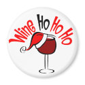 Wine Ho Ho magnets