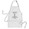 wine, I Like To Cook With Wine..., Sometimes, I... apron