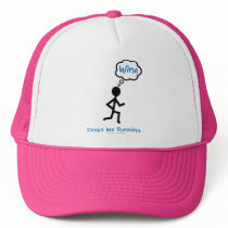 Wine - Keeps Me Running Hats