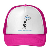 Wine - Keeps Me Running Hats