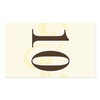 Wine Label Table Number Stickers 10 sticker