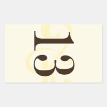 Wine Label Table Number Stickers 13