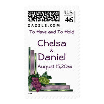 Wine Love Wedding postage by SweetRascal Wine Love Wedding postage