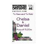 Wine Love Wedding postage