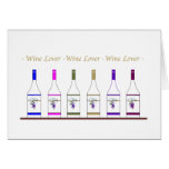 WINE LOVER_6 BOTTLE GREETING CARD