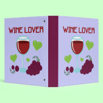 Wine Lover binders