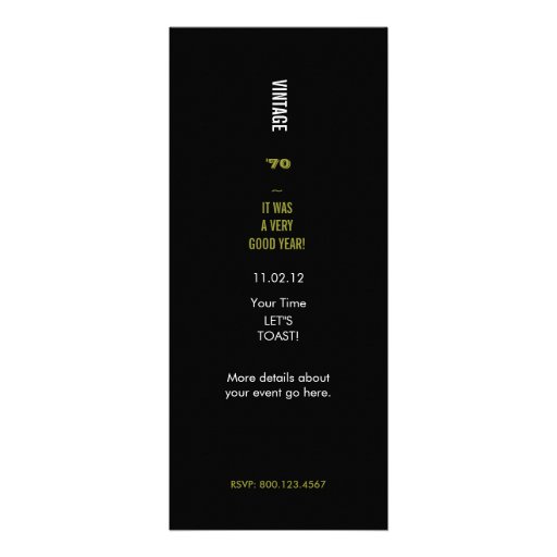 Wine Lover Birthday Party Invitation