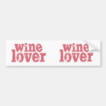 Wine Lover Bumper Sticker