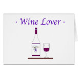 WINE LOVER_BURGENDY CARD