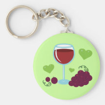 Wine Lover Key Chains